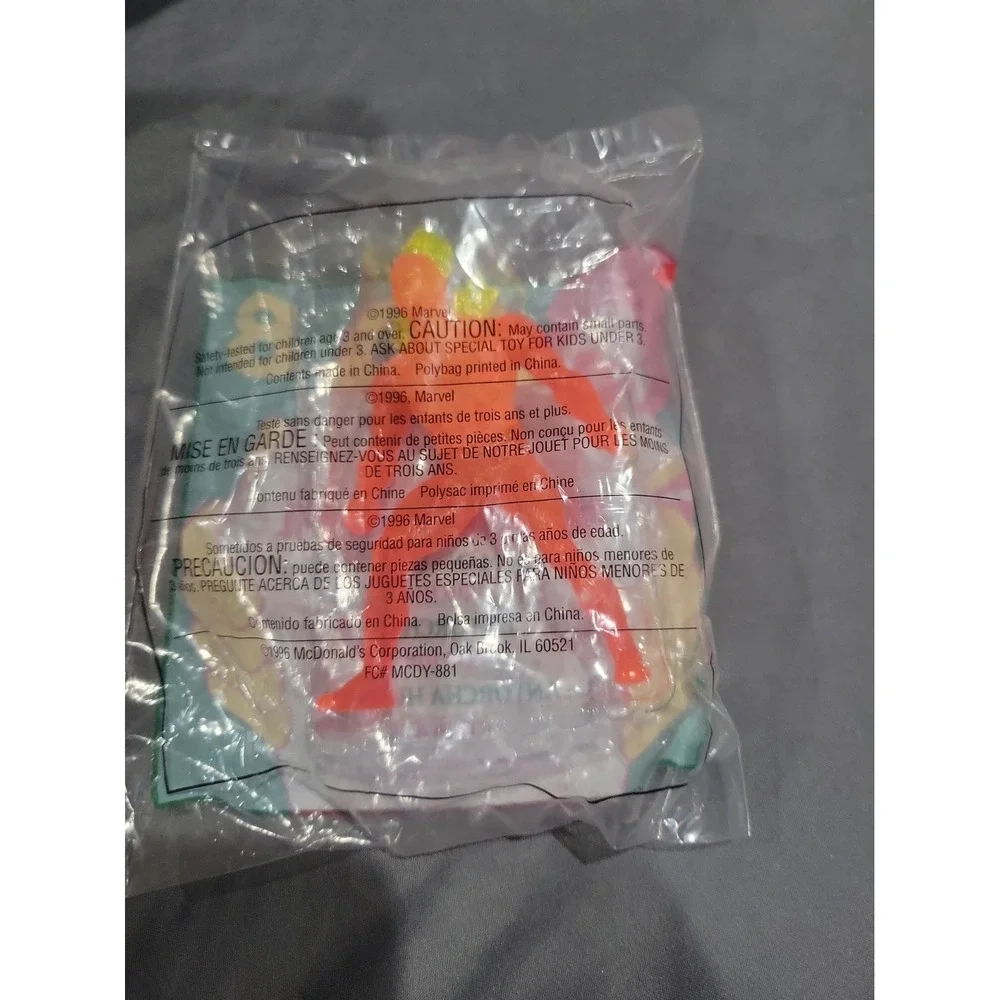 McDonald's Happy Meal Toy 1996 Marvel Super Heroes Human Torch #8 in Series